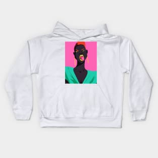 Neon Queen Kids Hoodie